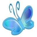 SSS Poofer blue butterfly 3, wear, type /555 poof