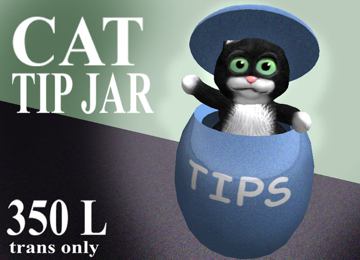 Cat Tip Jar