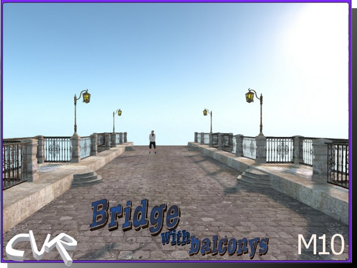 monument10 bridge w balconys v 46 + lights = 58 box