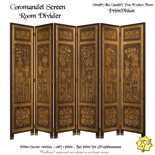 *PV* Coromandel Screen Room Divider