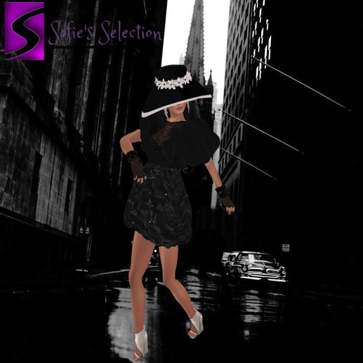 <S> Mesh Puffy Dress Demo (Sale inWorld)