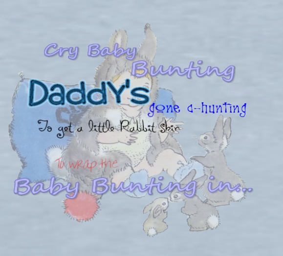 Cry Baby Bunting