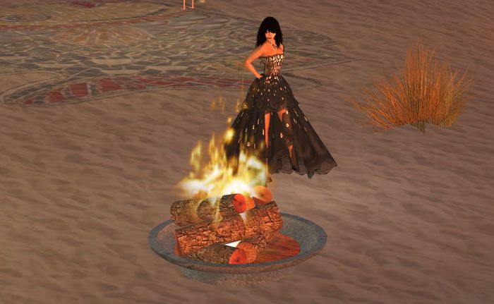 Chey's Fire Pit with On/Off & Sound