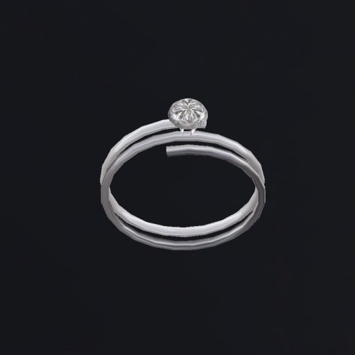 Silver Twist Diamond Ring w/optional bling