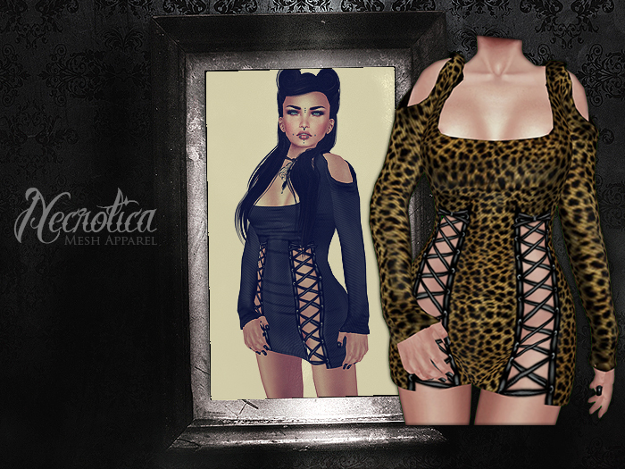 {N} - Club Dress (Leopard)