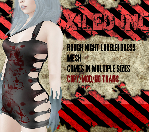 [Exiled Inc.] Rough Lorelei Dress [MESH]