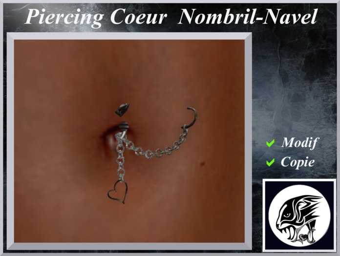 Piercing Coeur Nombril-Navel