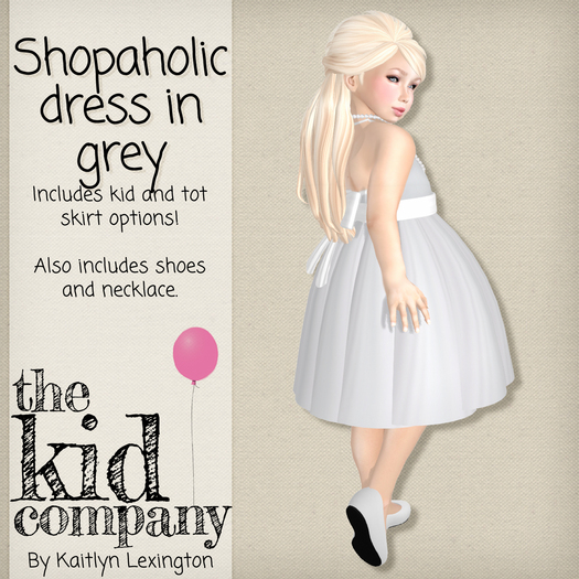 the kid company; shopaholic - grey.