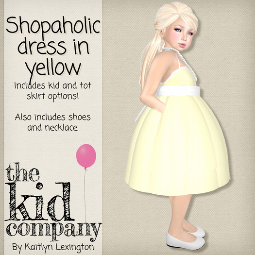 the kid company; shopaholic - yellow.