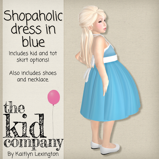 the kid company; shopaholic - blue.