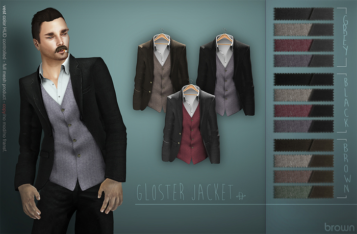 [Deadwool] Gloster jacket - Brown