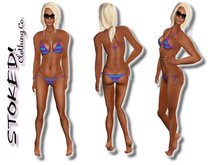 ::STOKED!:: "Trouble "Ready for the Beach" Bikini set