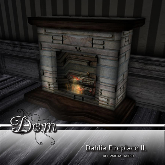 Dom - Fireplace Dahlia - II.