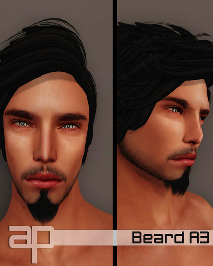 [Atro Patena] - Beard A3_Brown