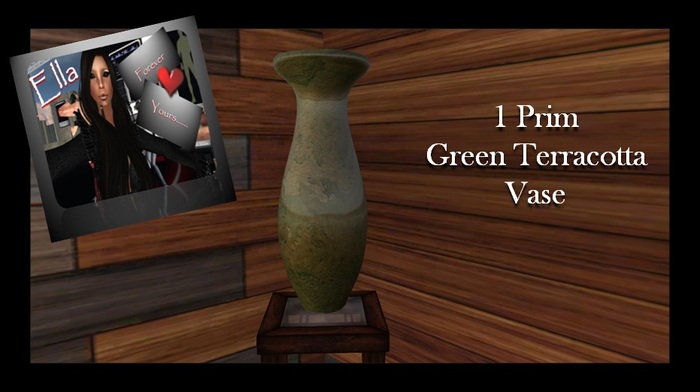 Vase - Terracota Green