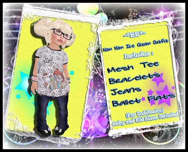 ~*BB*~ Nom Nom Ice Cream Toddleedoo Outfit