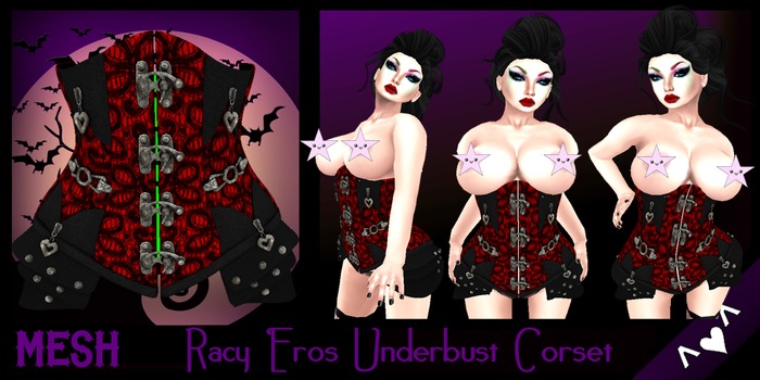 ^v^DRBC^v^ Racy Eros Underbust Corset