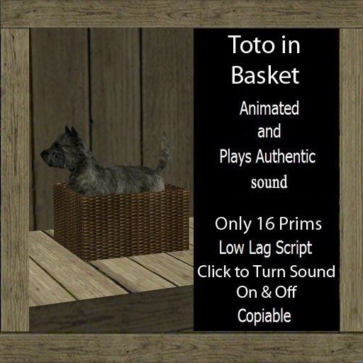 Toto in Basket Boxed