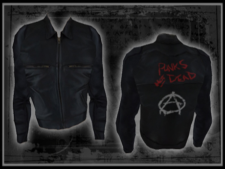 Punks Not Dead Leather Jacket