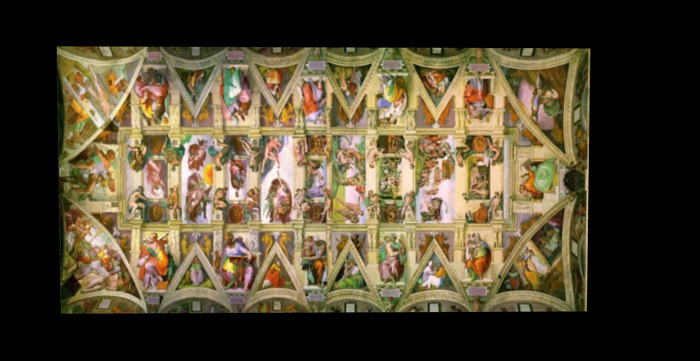 Sistine Chapel ceilingfull perms texture 2
