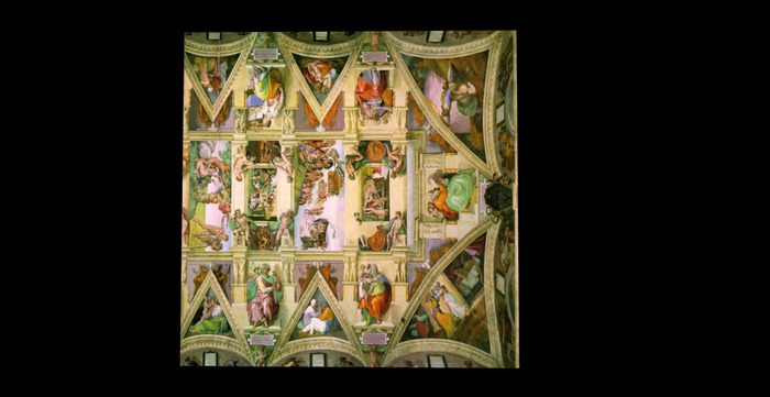 Sistine Chapel ceiling right