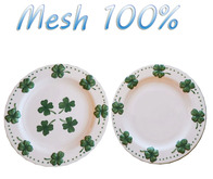 T-3D Creations [ Shamrock Plate ] MESH - Full Perm