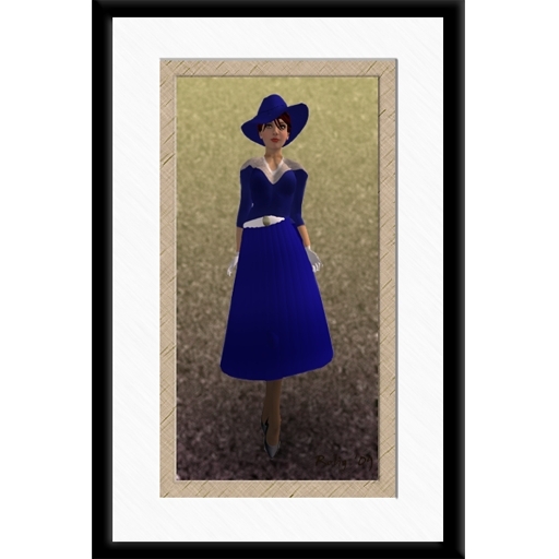 Hyacinth Dress 1930's style -- Sa Roligt!