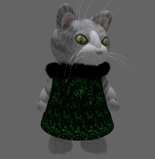 Tiny Green Sequin Cocktail Dress