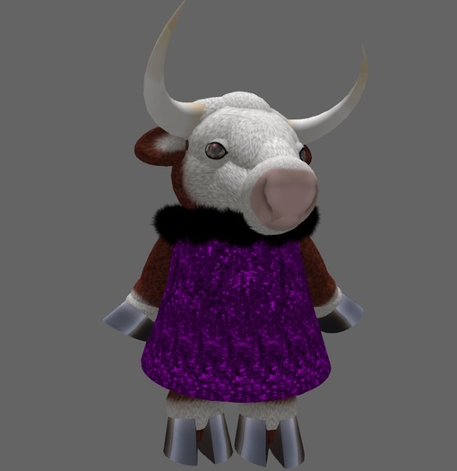 Tiny Purple Sequin Cocktail Dress