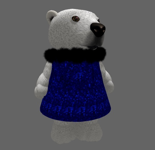 Tiny Blue Sequin Cocktail Dress