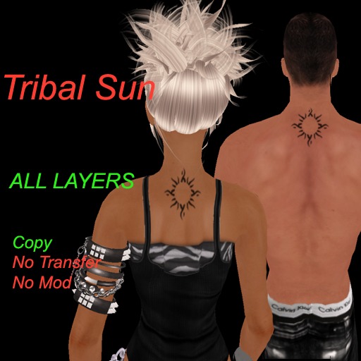 Tattoo Tribal Sun