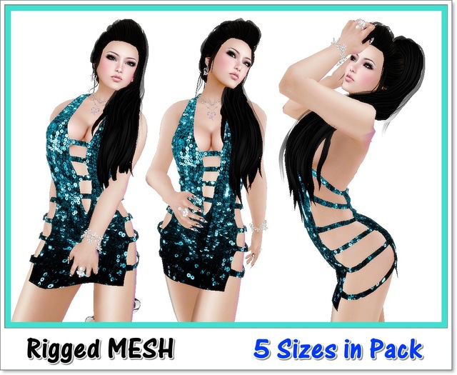 DeepLove :: PROMO Blue Dress (Mesh)
