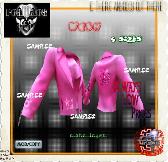 Pink Leather Jacket ladies