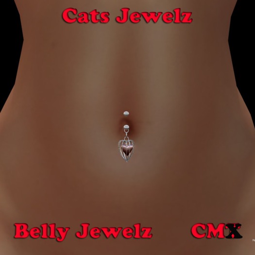 Caged Heart Belly Jewel