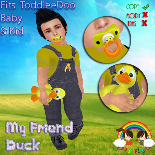 *-*Purretes*-* -My Friend Duck (unisex)