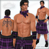 *Lurve* Kilted Desires - Men's Violet