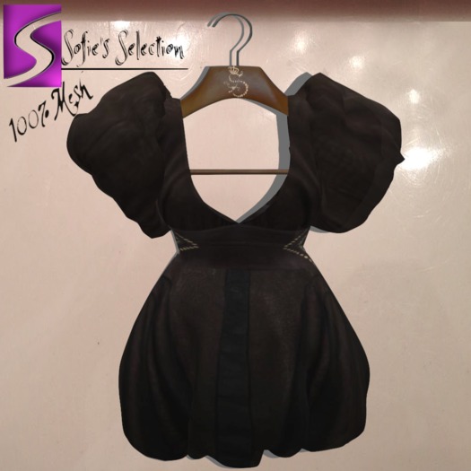 <S> Mesh Diana Dress Brown