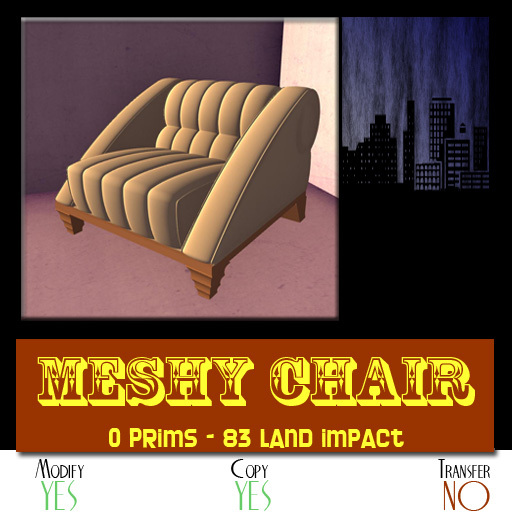 Meshy chair