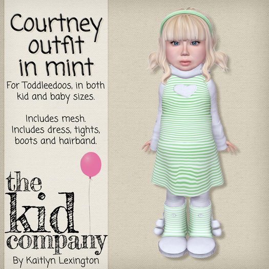 the kid company; courtney - mint