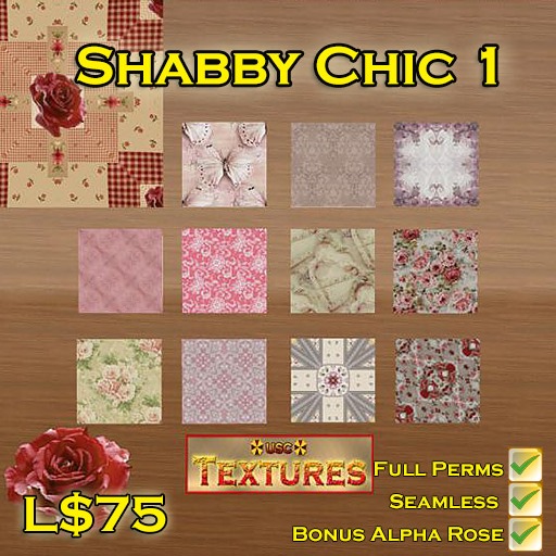 USC Textures - Shabby Chic 
