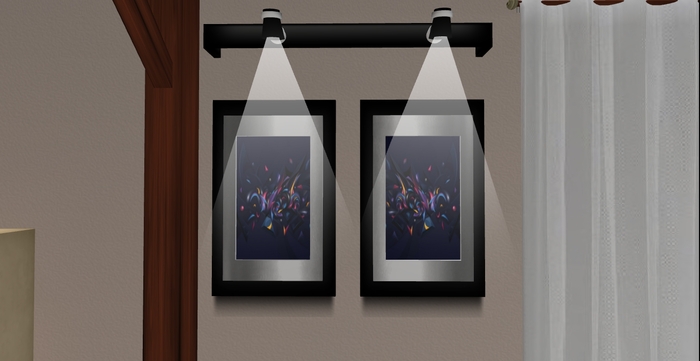 Art Display and Lights (Partial Mesh) v2