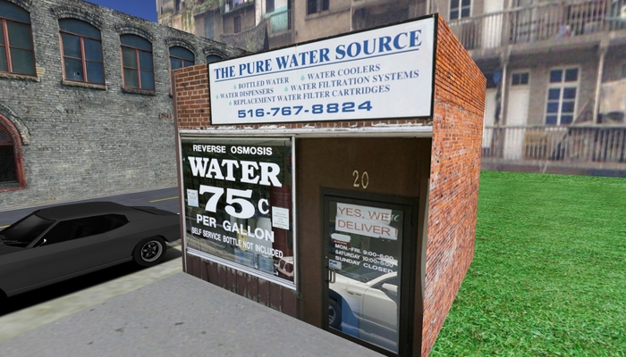 #120 The Pure Water Source Building -1 Prim Building by Kushinator