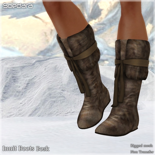~Soedara~ Inuit Boots Bosk