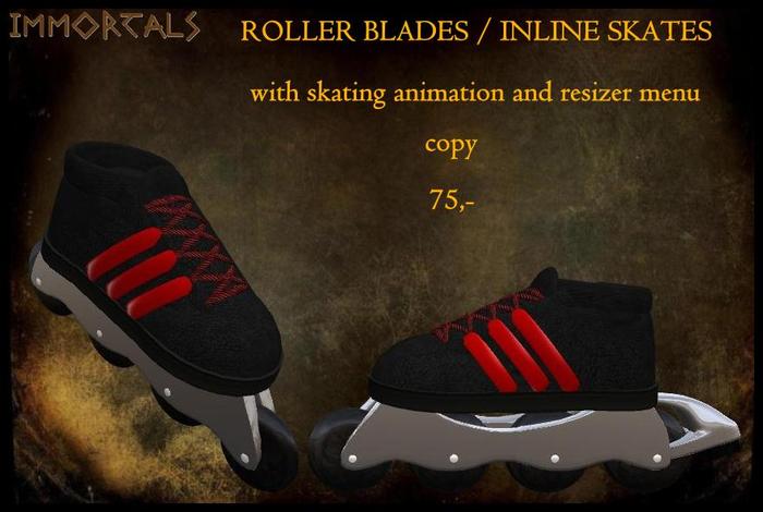 IMMORTALS ROLLERBLADES - INLINE SKATES