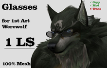 Glasses for 1st Act Werewolf