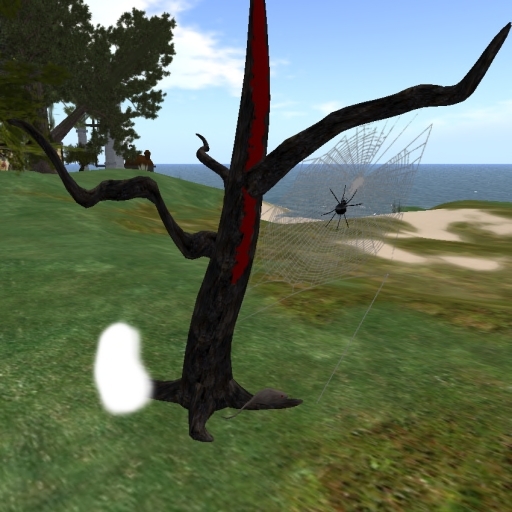 Halloween Haunted Tree w/Ghost, Sounds & Blood - copy/mod