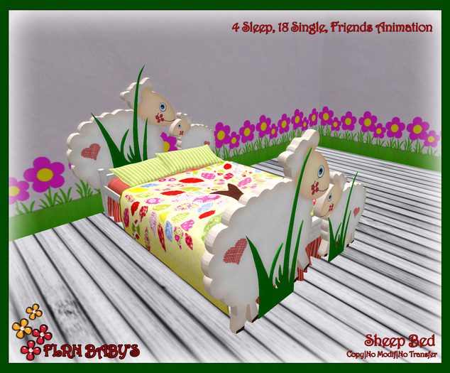 Kids Sheep Bed