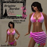 Brigitte Bardot Bikini & Pareo Graphyc 1