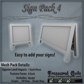 -TC- Sign Pack 4 Mesh 50% Discount!!