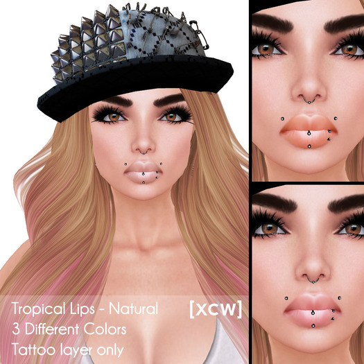 [XCW] Tropical Lips - Natural